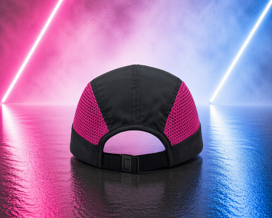 Black & Pink Dri-Fit Sport Cap